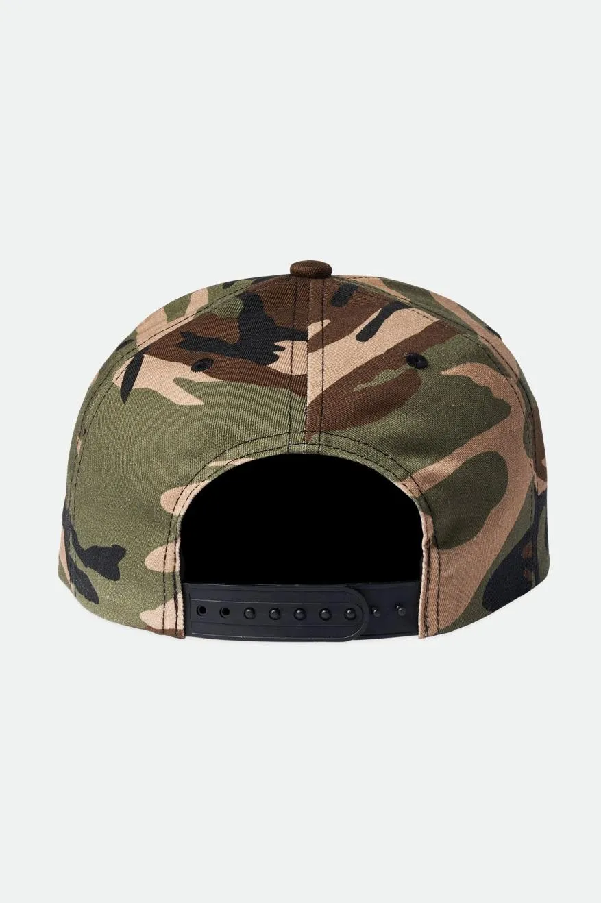 Alpha Square MP Snapback - Camo Surplus