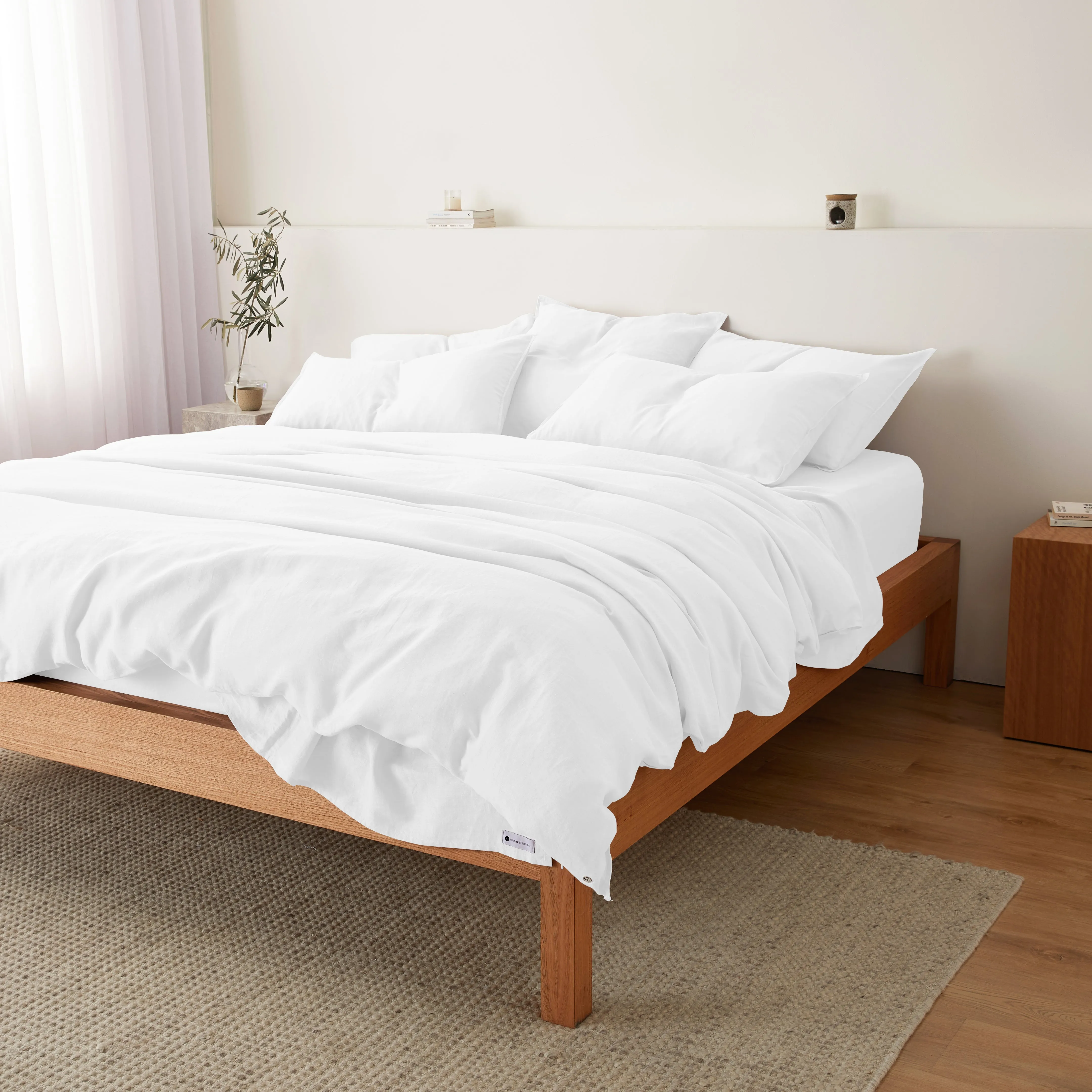 Eve Linen - White