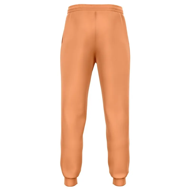 Pastel Orange Joggers | Unisex | with PLUS sizes | Bright Pastel Orange | C0M45Y60K0