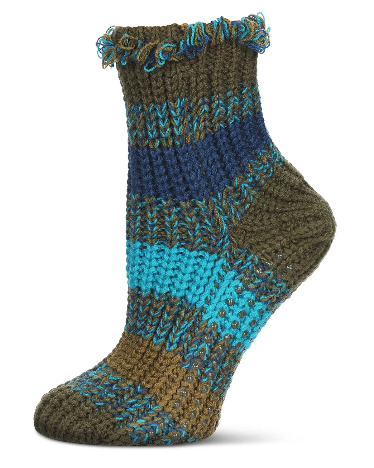 Women's Woven Shades Anklet Home Socks