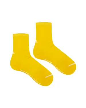 Yellow Ribbed Crew